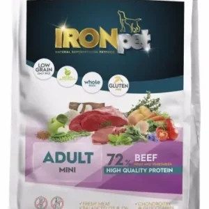 Značkový IRONpet BEEF Mini Adult 12kg