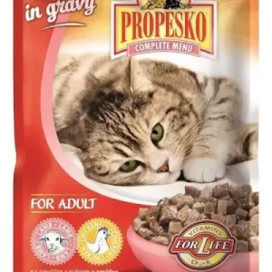 Speciální Cena PROPESKO Cat jehněčí a kuřecí, kapsa 100 g