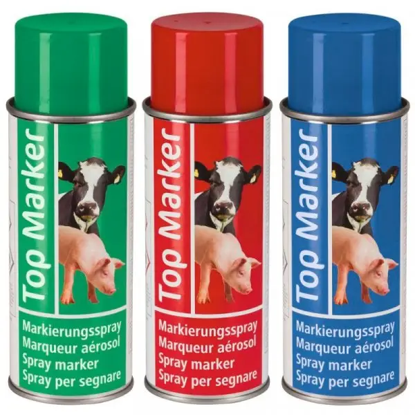 Speciální Cena Sprej značkovací TopMarker, 400 ml, modrá