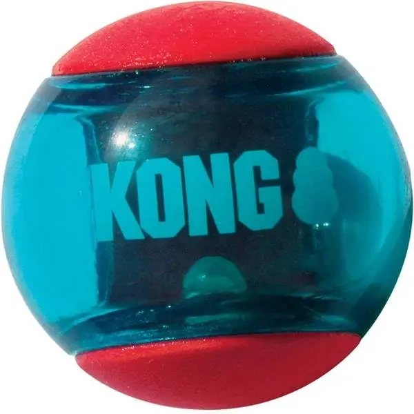 Hračka guma Squeezz Action míč 2ks KONG L Pouze Dnes