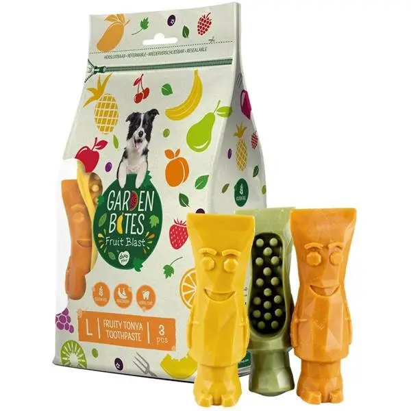Garden Bites Fruity - zubní pasta L Časově Omezené