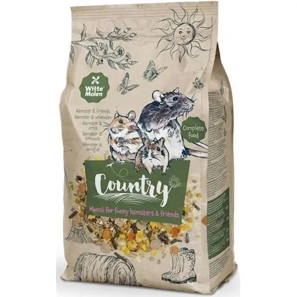 Witte Molen Country Hamster&Friends - dr.hlodavec 3 kg Výprodej