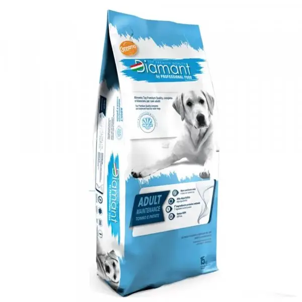 Akce Diamant Dog Adult Tuňák a brambory 15 kg