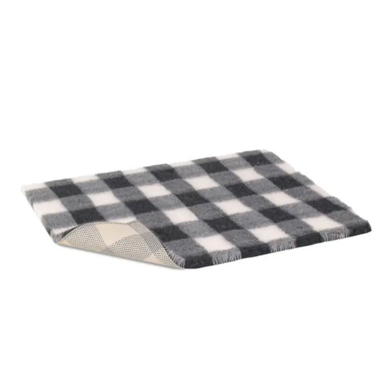 Vetbed protiskluz / Drybed šedá kostka 75 x 50 cm, vlas 30 mm Jen Po Omezenou Doba