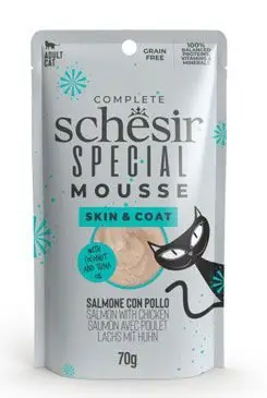 Tovární Cena Schesir Cat kapsa Special Mousse Skin&Coat los/kuř 70g