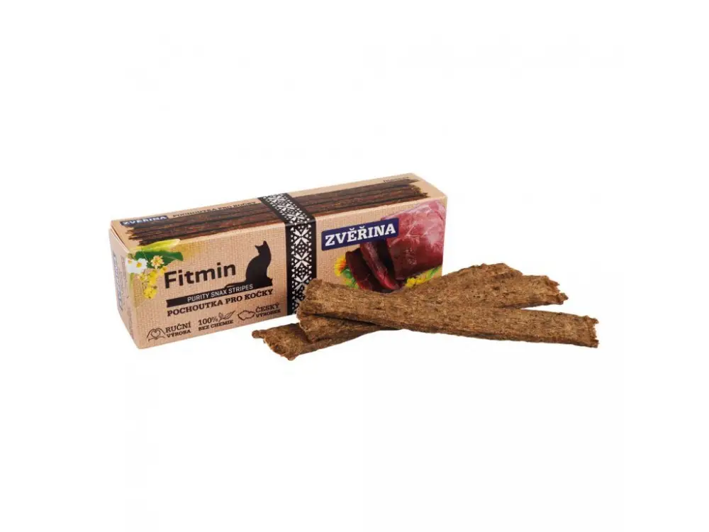 Fitmin cat Purity Snax STRIPES wild 35 g CZ/SK Ihned K Objednání
