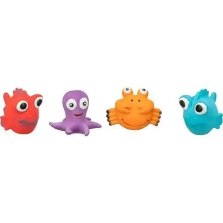 Sea Animals - mořská zvířátka, 9-12 cm, latexová hračka se zvukem, různé druhy Nejprodávanější