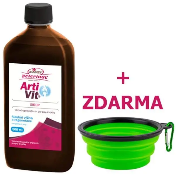 Hit Sezóny Artivit sir. 500 ml+cestovní miska zdarma