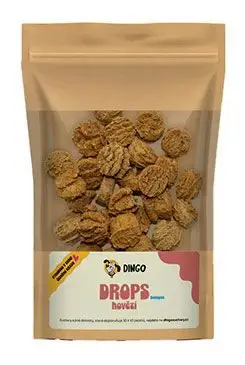 DINGO drops hovězí bezlepkové 90g Oblíbený