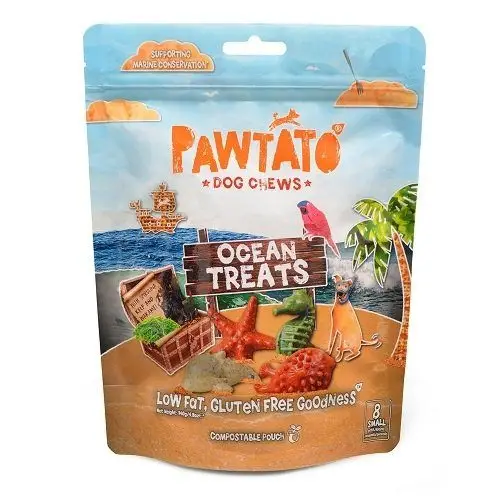 Výhodná Nabídka Benevo Odměna pro psy Pawtato Ocean Treats Small 140g
