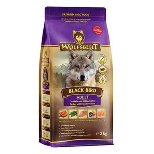 Nejlepší Cena Wolfsblut Dog Adult Black Bird 2kg