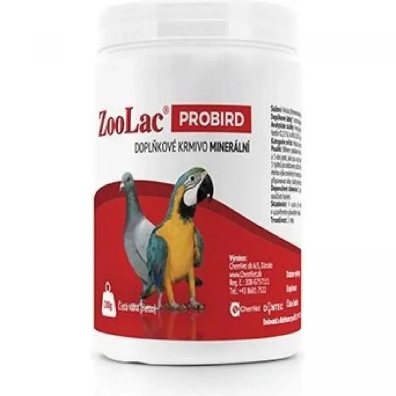 Dokud Zásoby Vydrží ZooLac ProBird 200g