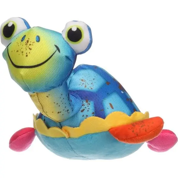 Nová Kolekce Hračka textil Clora želva 26cm modrá Flamingo