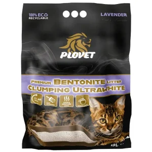 Podestýlka Plovet Premium White Bentonite Lavender 10l Nová Kolekce