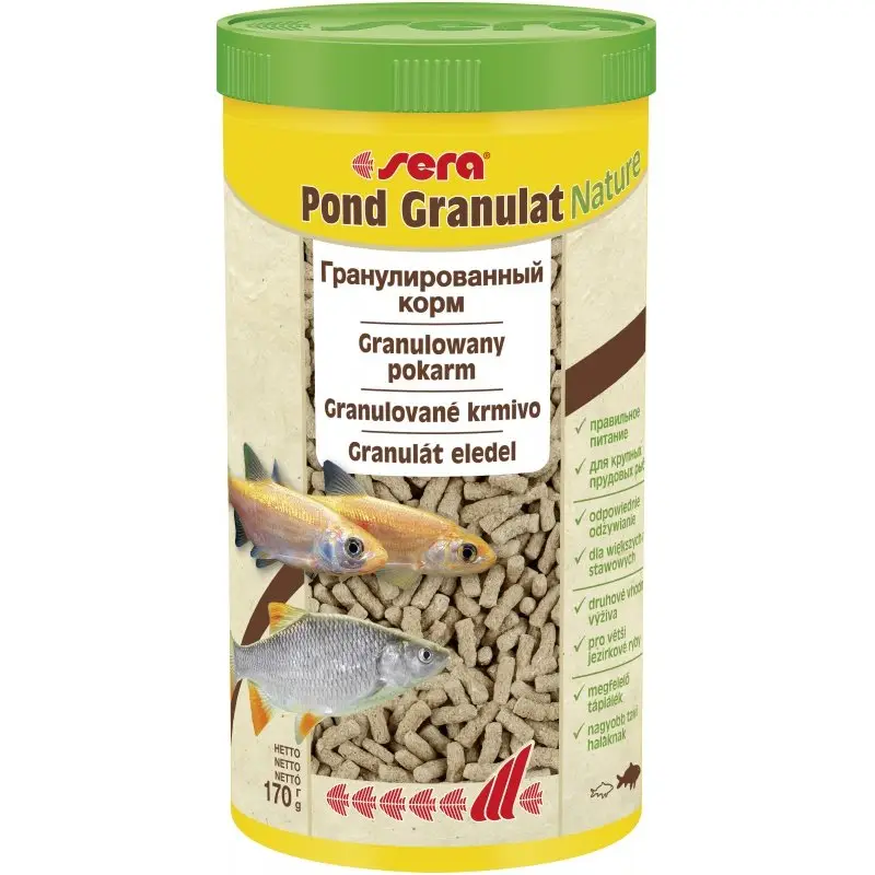 Nízká Cena Sera pond granulat 1000 ml exspirace 31.05.2026