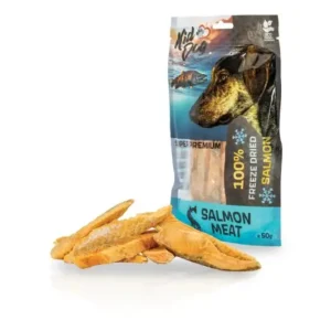 KIDDOG SUPER PREMIUM 100% losos - kusy čistého masa z lososa sušené mrazem 50 g Omezená Nabídka