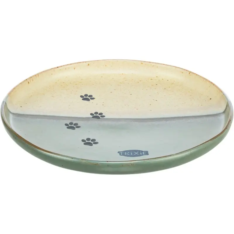 Originální Miska, keramická, 0,2 l, průměr 16 cm, zelená/béžová