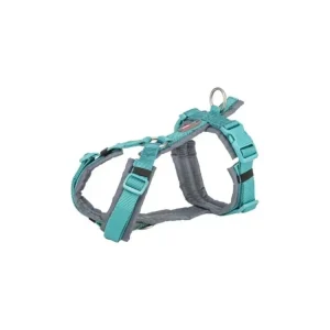 Premium trekingový postroj, aqua/grafit Expresní Doručení