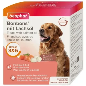 Oblíbený Bonbony Beaphar z ovčího tuku s lososem 245g