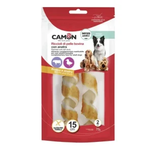 BŮVOLÍ KŮŽE S KACHNOU 1 ks 15 cm 36.5g Časově Omezené
