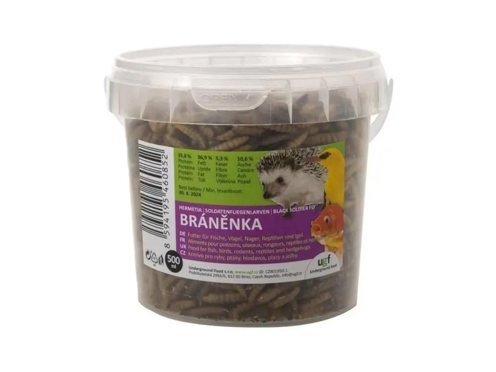 Cenový Hit Bráněnka sušené larvy UGF 500ml