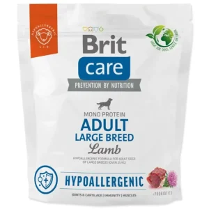 Sezónní Sleva Krmivo Brit Care Dog Hypoallergenic Adult Large Breed Lamb 1kg