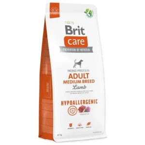 Výprodej Krmivo Brit Care Dog Hypoallergenic Adult Medium Breed Lamb 12kg