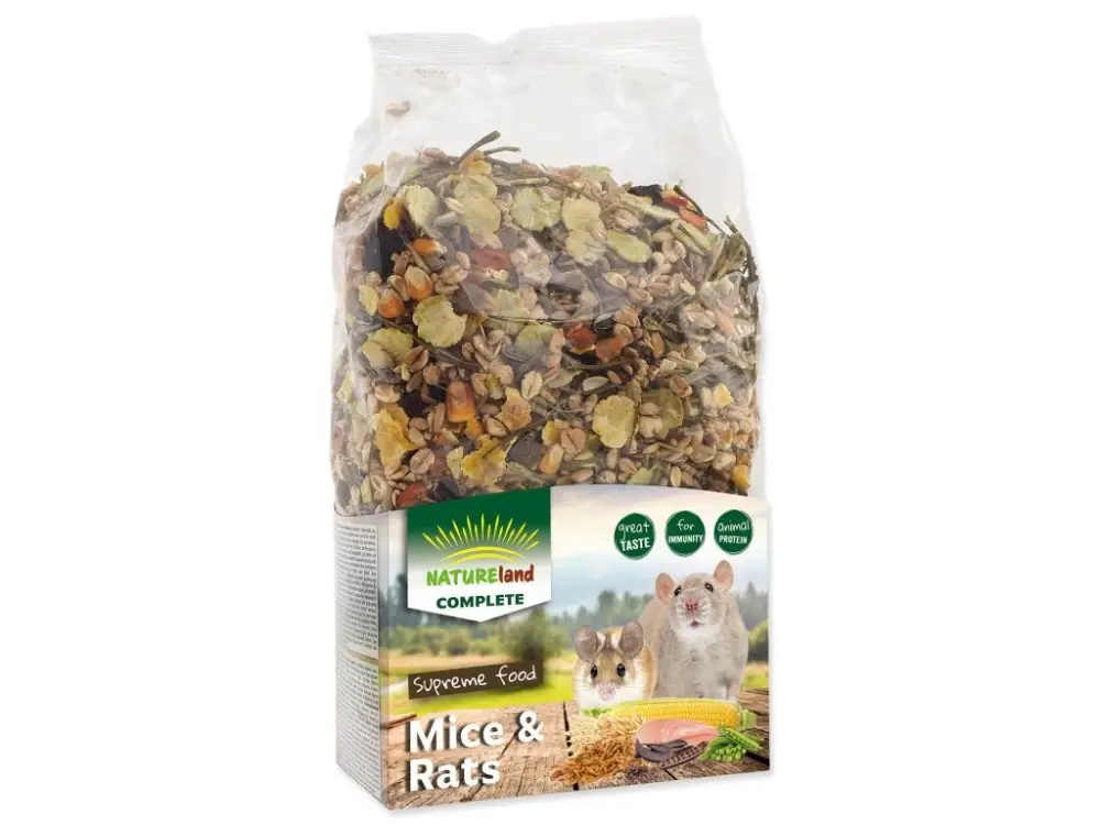 Krmivo Nature Land Complete pro myši a potkany 700g Nejlepší Cena