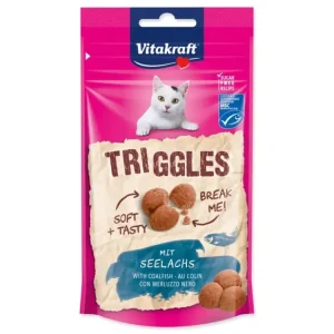 Pochoutka Vitakraft Triggles losos 40g Dokud Zásoby Vydrží
