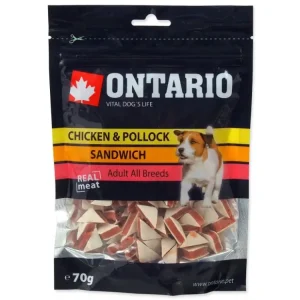 Časově Omezené Pochoutka Ontario kuře a treska, sendvič 70g