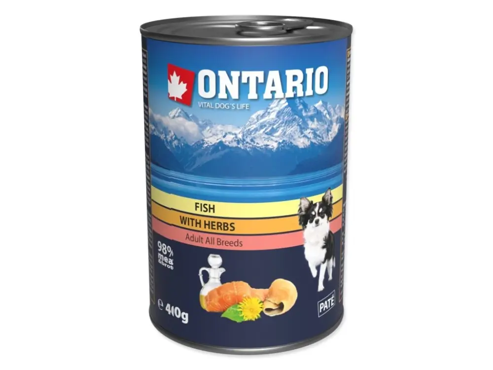 Novinka Konzerva Ontario ryby s bylinkami 400g