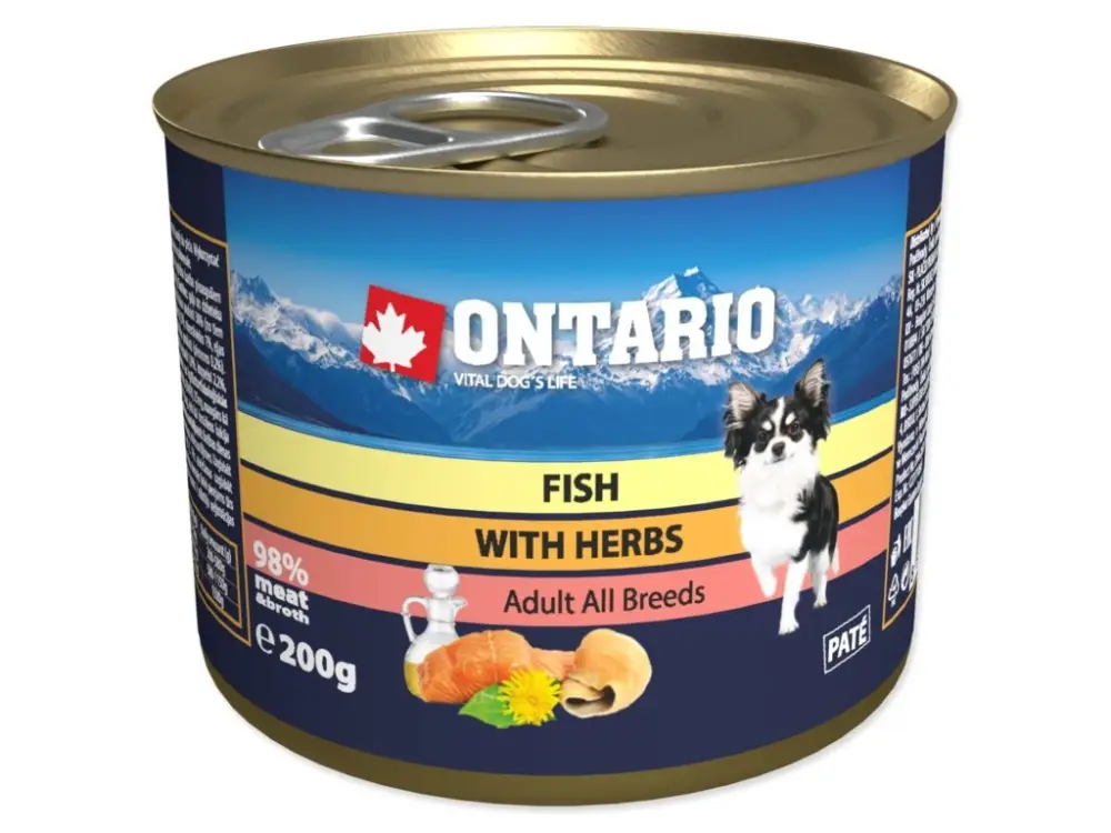 Konzerva Ontario ryby s bylinkami 200g Výhodná Nabídka