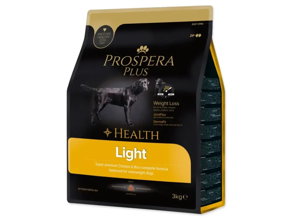 Krmivo Prospera Plus Light kuře s rýží 3kg Přímo Od Výrobce