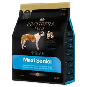Krmivo Prospera Plus Maxi Senior kuře s rýží 3kg Originální