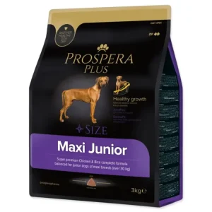 Krmivo Prospera Plus Maxi Junior kuře s rýží 3kg Jen Po Omezenou Doba