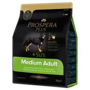 Nová Kolekce Krmivo Prospera Plus Medium Adult kuře s rýží 3kg