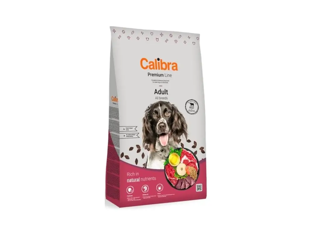 Calibra Dog Premium Line Adult Beef 12 kg Levný