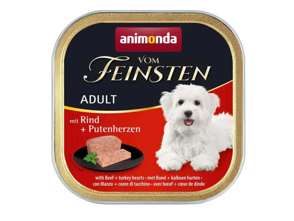 ANIMONDA paštika ADULT - hovězí, krůtí srdce pro psy 150g Must-Have