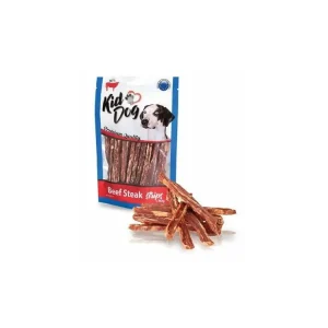 KIDDOG hovězí steak v proužku 80 g Autentický