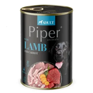 NEW PIPER s jehněčím a mrkví, konzerva pro psy 400 g Pouze Dnes