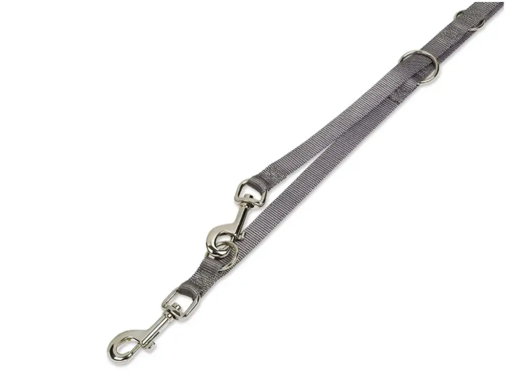 Nobby CLASSIC vodítko nylon 200cm / 15mm šedá Novinka