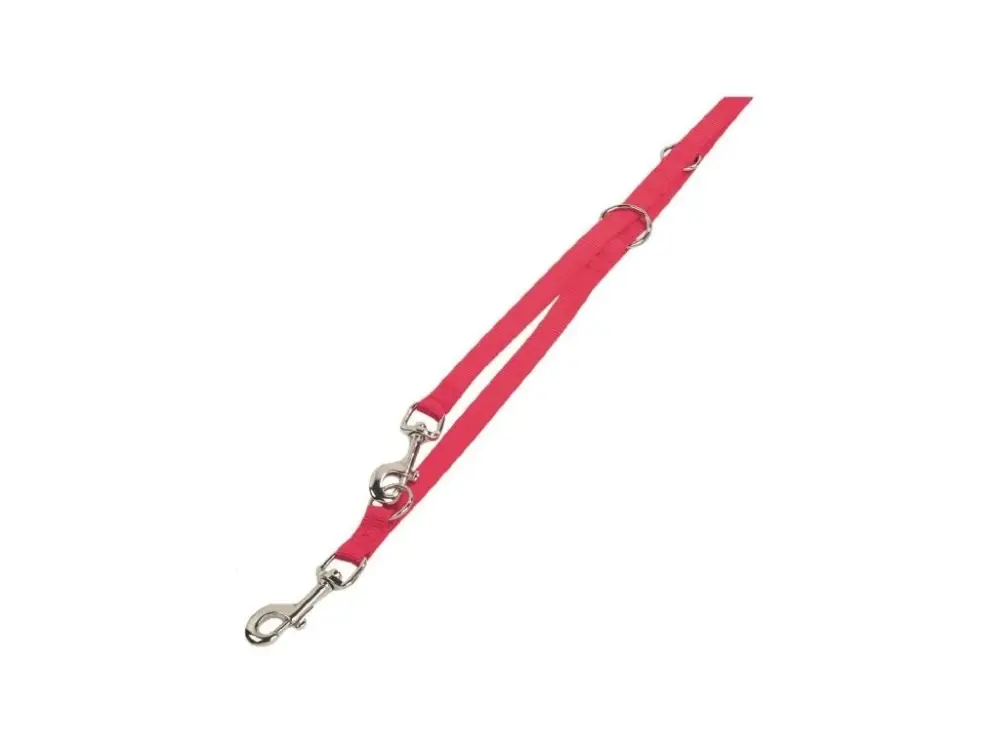 Originální Nobby CLASSIC vodítko nylon 200cm / 20mm červená