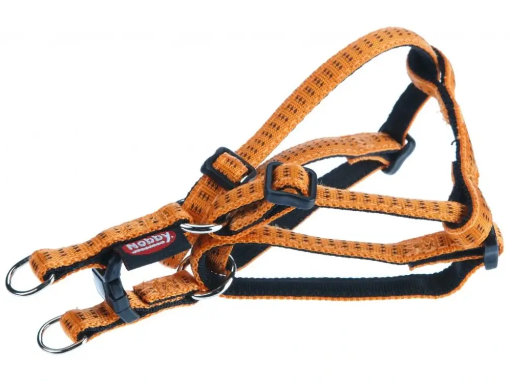 Omezená Nabídka Nobby SOFT GRIP postroj nylon XS-S 30-40cm / 10mm oranžová
