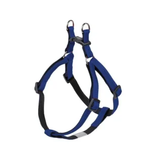 Super Cena Nobby SOFT GRIP postroj nylon M-L 50-72cm / 20mm modrá