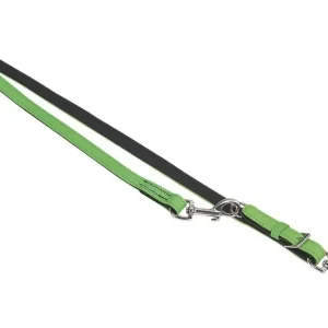 Nobby SOUTH přepínací vodítko nappa kůže zelená L-XL 2m 18mm Super Cena