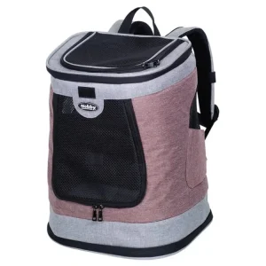 Nobby zadní batoh PLATA do 10kg růžovo-šedá 34x30x43cm Nejlepší Volba