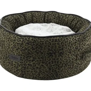Cenově Výhodný Nobby LEO komfortní oválný pelíšek leopardí hnědá 45x19cm