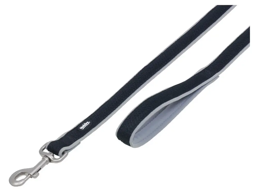 Nobby MESH PRENO vodítko neoprén šedé M/L 120cm Akční Cena