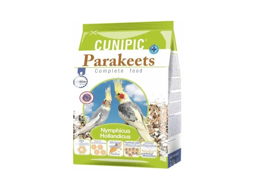 Sleva Cunipic Parakeets - Korela 3 kg
