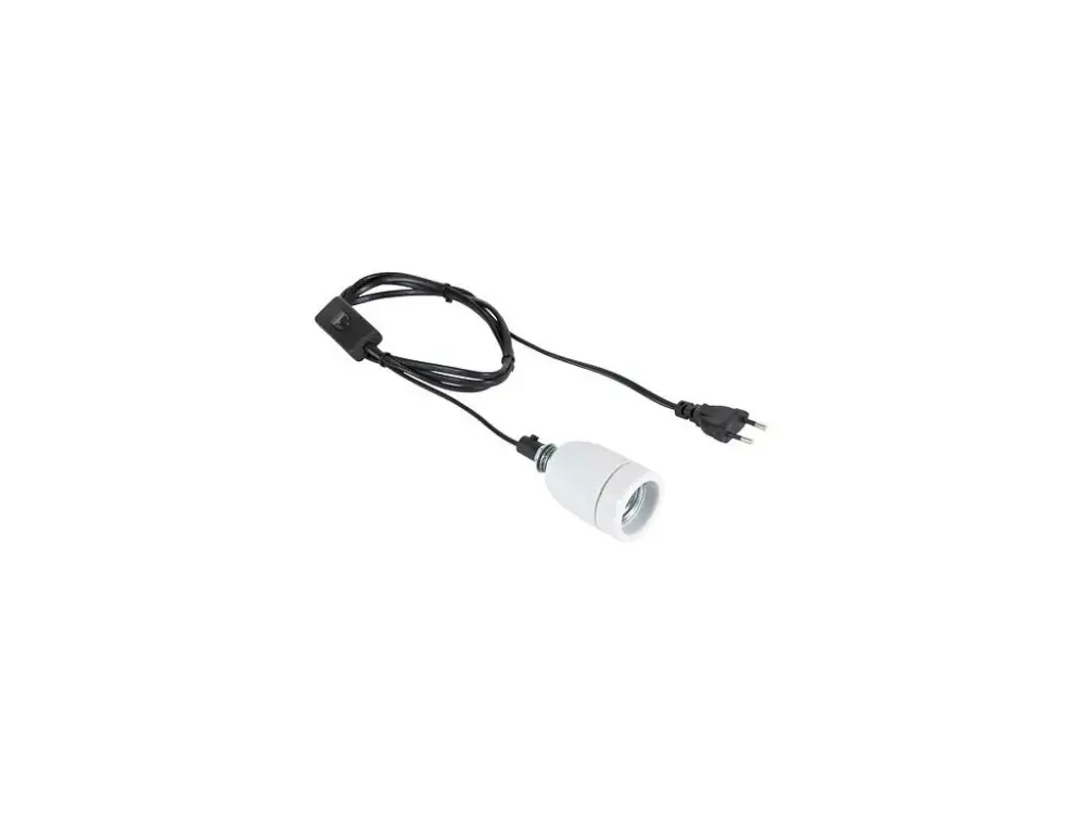 Porcelánová objímka Pro Socket do 250 W, 1,8 m Must-Have